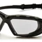 Очки защитные с уплотнителем Pyramex Highlander-Plus (clear) Anti-Fog прозрачные