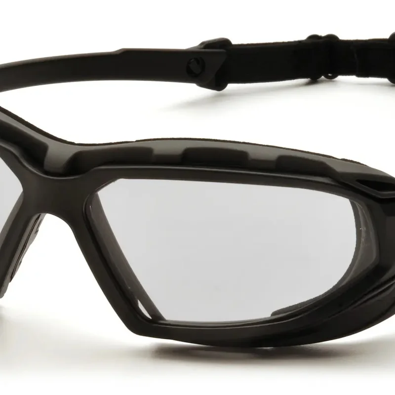 Очки защитные с уплотнителем Pyramex Highlander-Plus (clear) Anti-Fog прозрачные