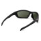 Очки защитные Venture Gear Tactical Howitzer Black (forest gray) Anti-Fog, чёрно-зелёные в чёрной оправе