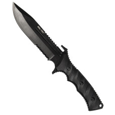 Нож с пилой G10 черный Mil Tec Германия