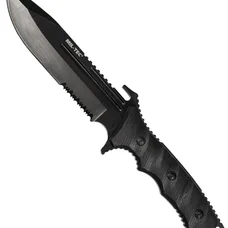 Нож с пилой G10 черный Mil Tec Германия