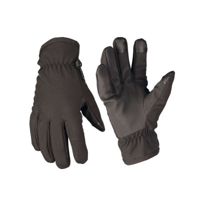 Перчатки Soft Shell Mil-Tec Германия черные M