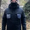 Костюм зимний тактика ветровлагозащитный Pancer Protection черный (50)