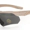 Очки защитные ESS Crossbow с 3-мя сменными линзами без поляризации (без Лого) Койот