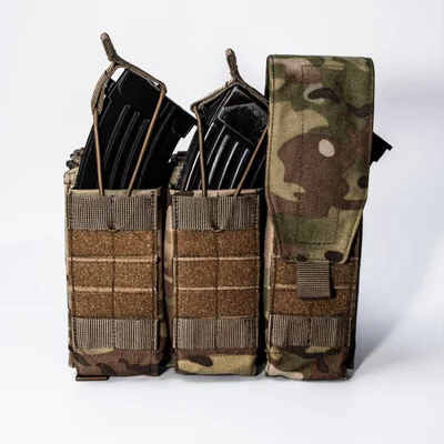 Подсумок универсальный на 3 рожка Molle Cordura 1000D Karabat Мультикам