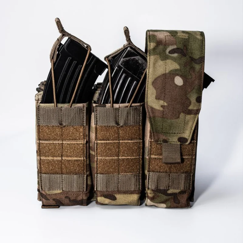 Подсумок универсальный на 3 рожка Molle Cordura 1000D Karabat Мультикам