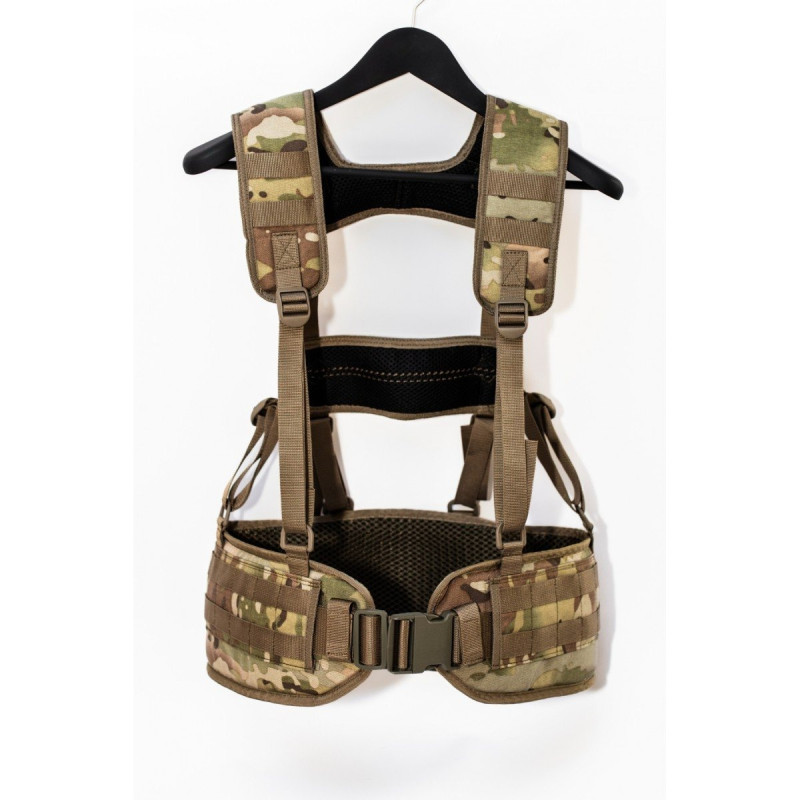 Ременно-плечевая система PRO Cordura 1000D Molle Karabat Мультикам