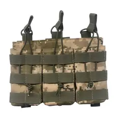 Подсумок под 3 магазина открытый Oxford/Cordura 600D на Molle Defender ММ-14