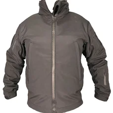 Куртка Soft Shell с флис кофтой черная Pancer