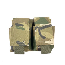 Подсумок под 2 гранаты спаренный (Oxford/Cordura 600D) на кнопках Defender Мультикам