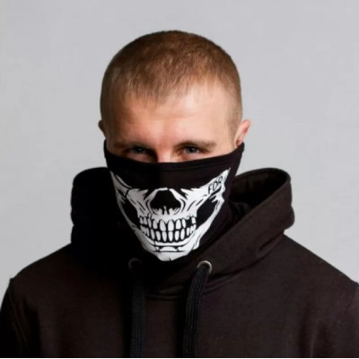 Баф Pancer Protection с принтом Череп