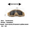 Маска баллистическая Revision Desert Locust Goggles песочная