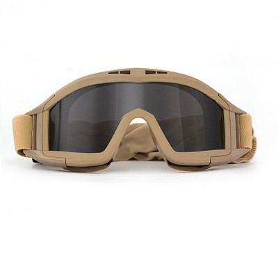 Маска баллистическая Revision Desert Locust Goggles песочная