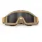 Маска баллистическая Revision Desert Locust Goggles песочная