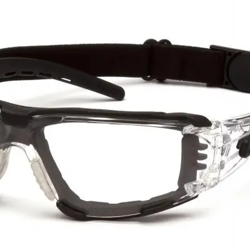 Очки защитные с уплотнителем Pyramex Fyxate (clear) H2MAX Anti-Fog, прозрачные