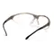 Очки защитные открытые Pyramex Rendezvous Crystal Gray (clear) Anti-Fog, прозрачные в серой полупрозрачной оправе