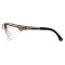 Очки защитные открытые Pyramex Rendezvous Crystal Gray (clear) Anti-Fog, прозрачные в серой полупрозрачной оправе