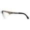 Очки защитные открытые Pyramex Rendezvous Crystal Gray (clear) Anti-Fog, прозрачные в серой полупрозрачной оправе