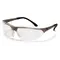 Очки защитные открытые Pyramex Rendezvous Crystal Gray (clear) Anti-Fog, прозрачные в серой полупрозрачной оправе