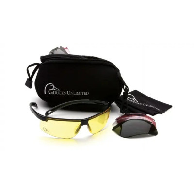 Очки защитные со сменными линзами Ducks Unlimited Ducab-2 shooting KIT Anti-Fog сменные линзы