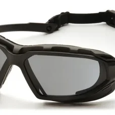 Очки защитные с уплотнителем Pyramex Highlander-PLUS (gray) Anti-Fog серые