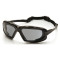 Очки защитные с уплотнителем Pyramex Highlander-PLUS (gray) Anti-Fog серые