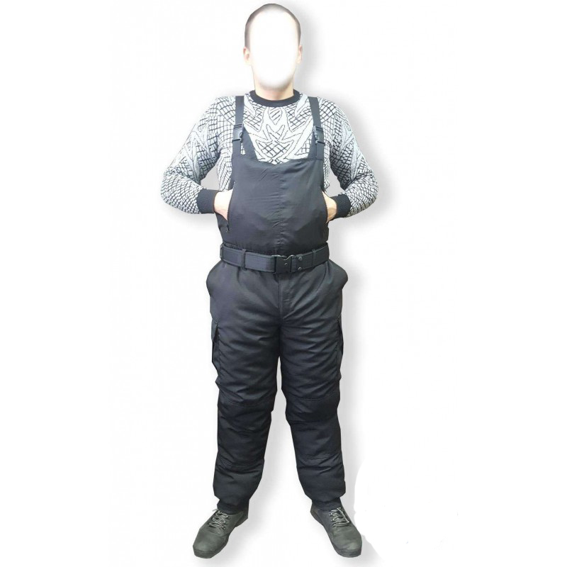 Штаны комбинезон Pancer Protection черный 62-64