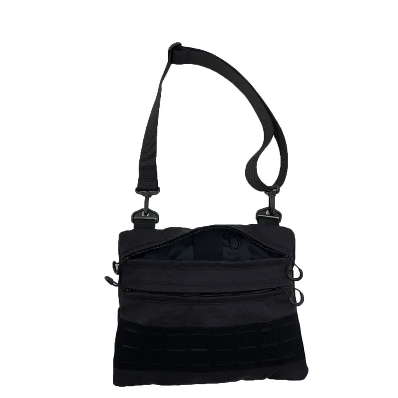 Тактическая сумка через плечо Street Bag Черная uaBronik Тактическая сумка через плечо Street Bag Черная uaBronik
