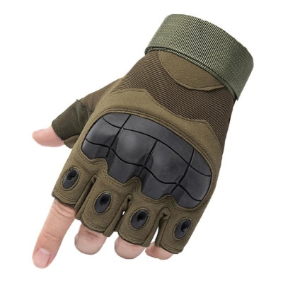 Перчатки тактические беспалые OutDoor Tactics Олива