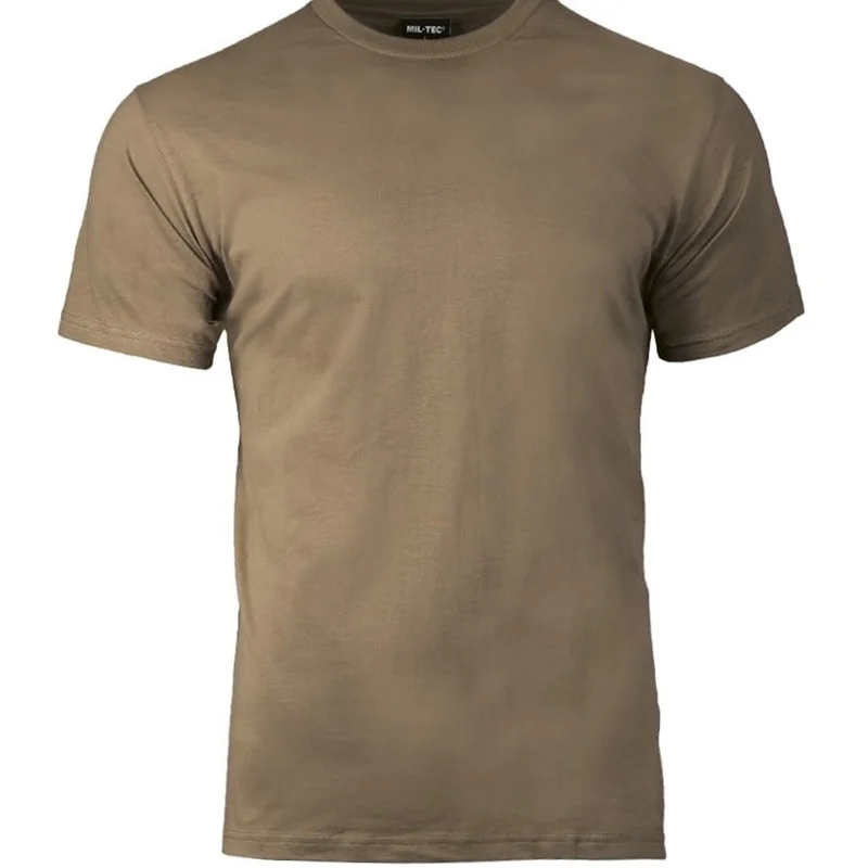 Футболка тактическая US Style Brown Coyote Mil-Tec Германия