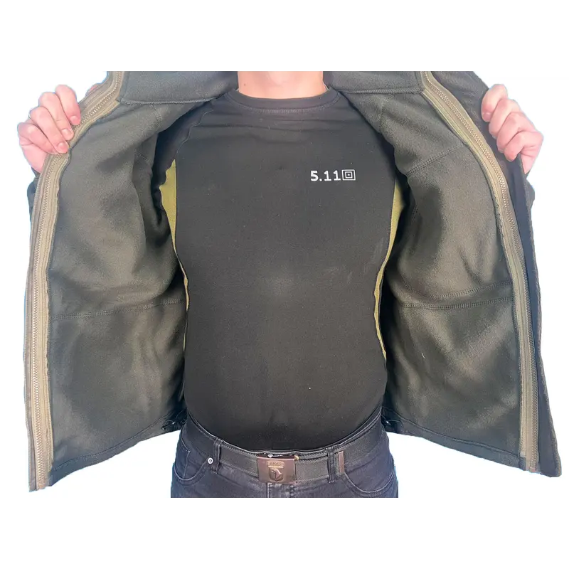 Куртка Soft Shell с флис кофтой Олива Pancer Protection 46 Куртка Soft Shell с флис кофтой Олива Pancer Protection 46
