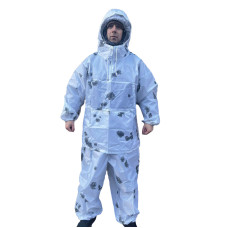 Маскировочный белый костюм клякса 4 в 1 тип 2 Pancer Protection One Size