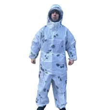 Маскировочный белый костюм клякса 4 в 1 тип 2 Pancer Protection One Size