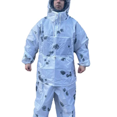 Маскировочный белый костюм клякса 4 в 1 тип 2 Pancer Protection One Size
