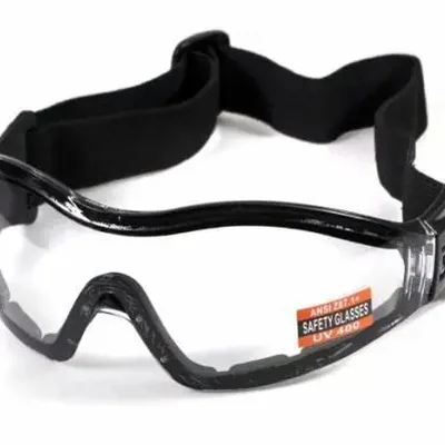 Очки защитные с уплотнителем Global Vision Z-33 (clear) Anti-Fog, прозрачные