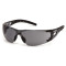 Очки защитные с уплотнителем Pyramex Fyxate (gray) H2MAX Anti-Fog, серые