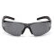 Очки защитные с уплотнителем Pyramex Fyxate (gray) H2MAX Anti-Fog, серые