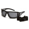 Очки защитные с уплотнителем Pyramex Fyxate (gray) H2MAX Anti-Fog, серые