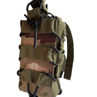 Двойной штурмовой подсумок для магазинов АК на системе Molle (Мультикам) МК