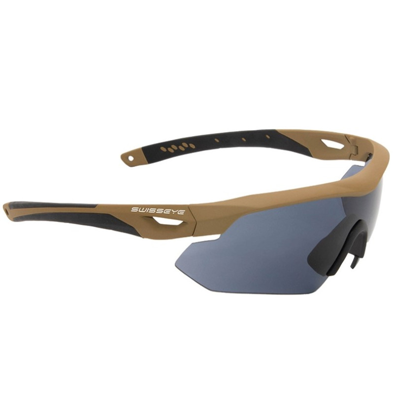 Очки со сменными линзами Swiss Eye Nighthawk койот