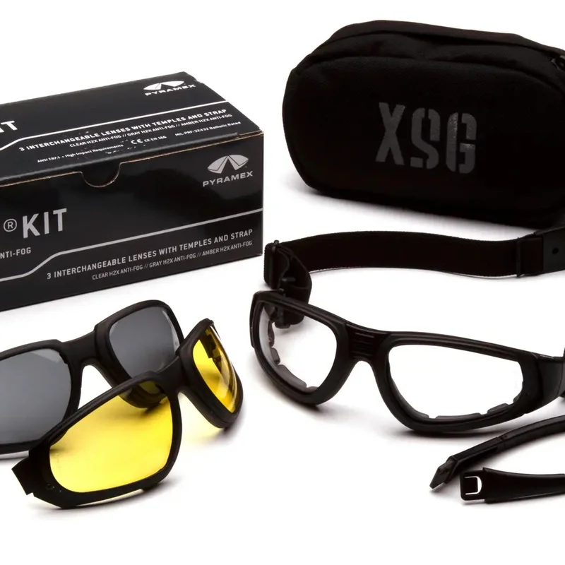 Очки защитные со сменными линзами Pyramex XSG Kit Anti-Fog сменные линзы