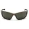 Очки защитные Venture Gear Tactical Howitzer Tan (forest gray) Anti-Fog, чёрно-зелёные в песочной оправе