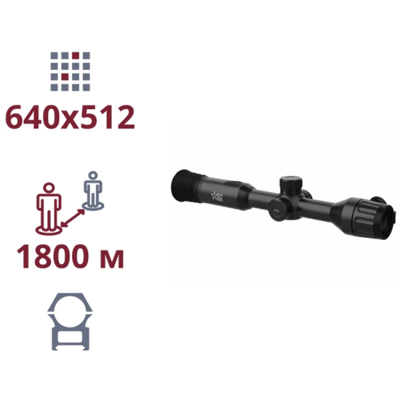 Тепловизионный прицел AGM Adder TS35-640