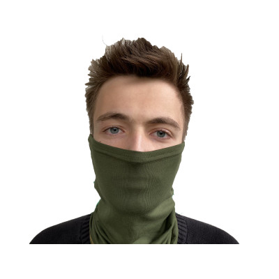 Бафф летний стрейч кулир Pancer Protection олива