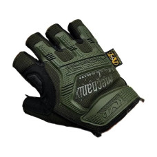 Перчатки тактические беспалые Mechanix M-Pact Олива