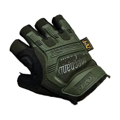 Перчатки тактические беспалые Mechanix M-Pact Олива