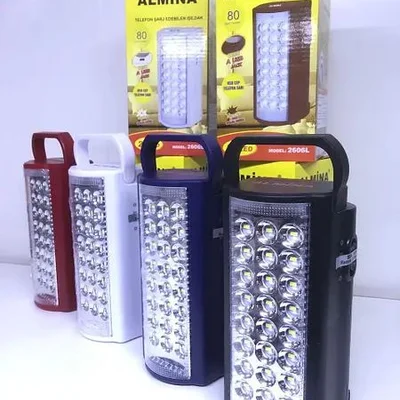 Переносной фонарь Almina 2606L с павербанком на 24 Led