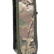 Подсумок закрытый одинарный для 2-х магазинов РПК ТТХ MS Cordura 500D Мультикам