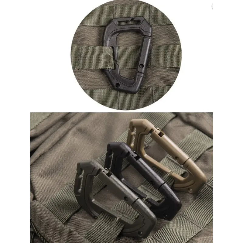 Карабин тактический Molle черный 2 шт Mil Tec Германия Карабин тактический Molle черный 2 шт Mil Tec Германия