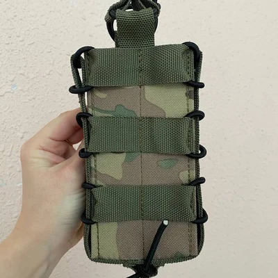 Одинарный штурмовой подсумок для магазинов АК на системе Molle (Мультикам) МК